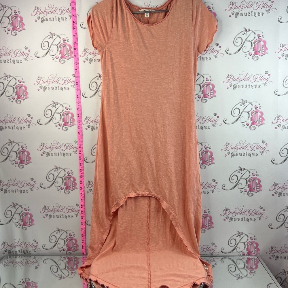 Billabong high low mini dress orange light Peach High-Low Women’s Dress